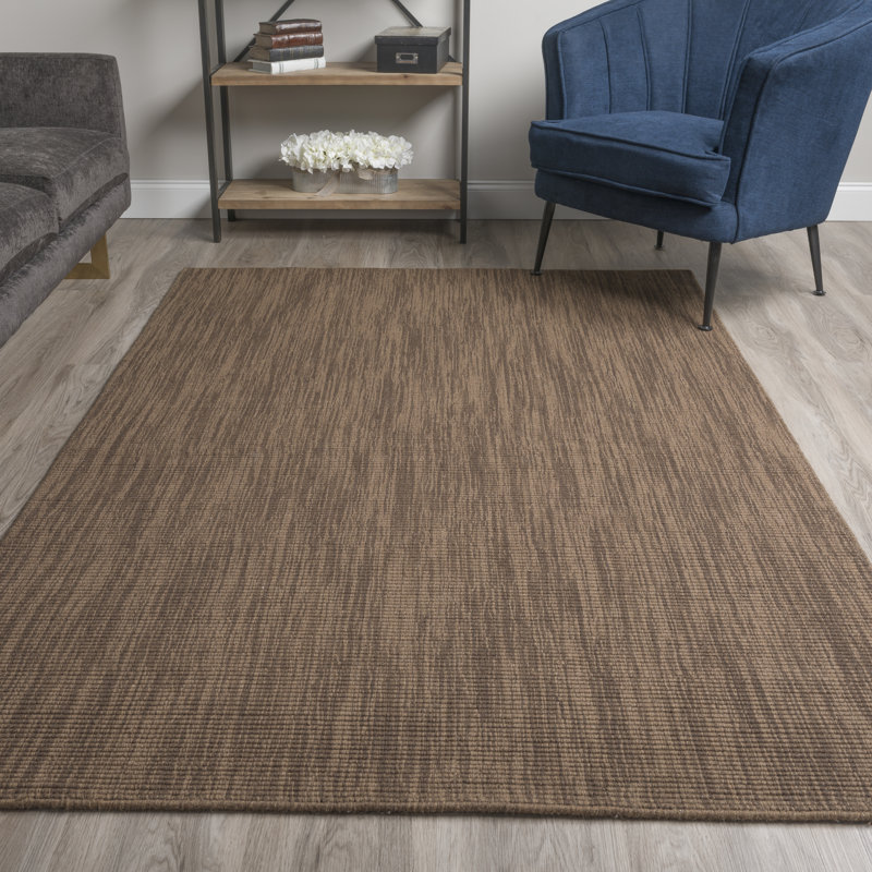 Acevevo Wool Indoor Rug, Square 4'