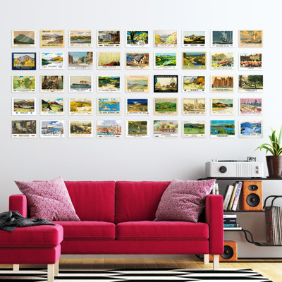 Audeliz 50 Piece No Frame Print