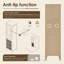 Armoire à linge autoportante en chêne naturel 20 po Cerrito-132847884