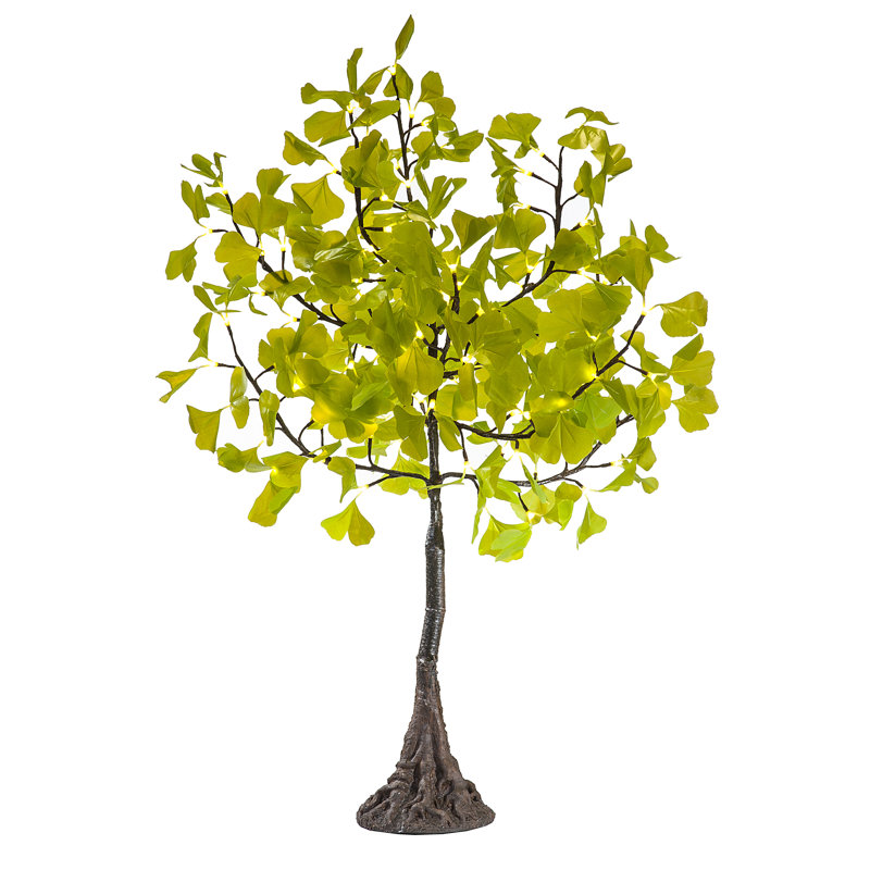 Arbre lumineux ginkgo, Vert