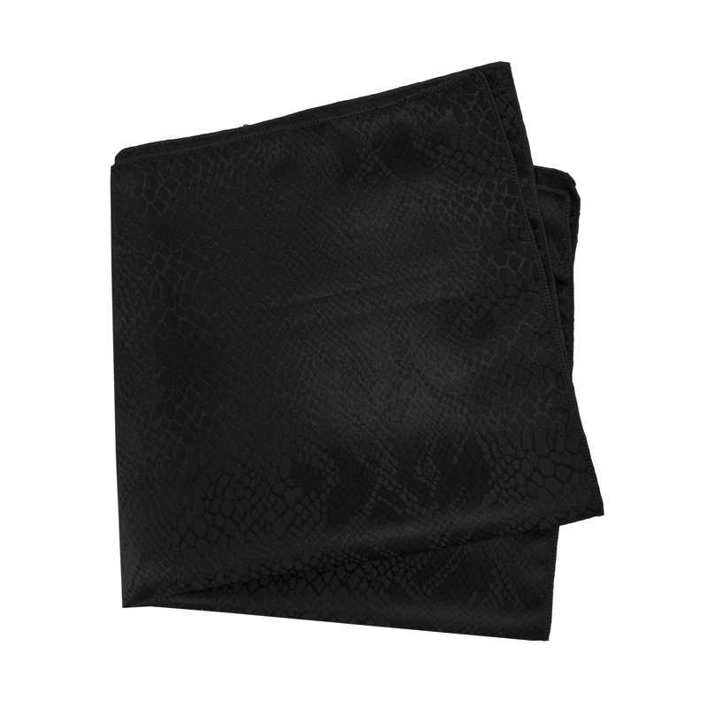 Polyester Square Napkin, Black