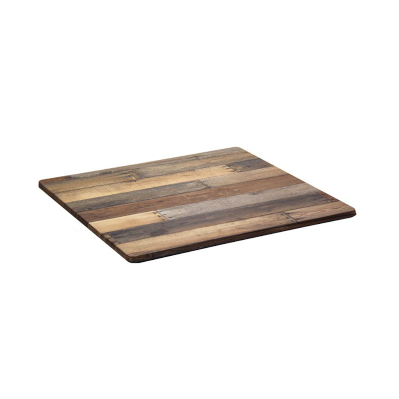 Plateau de table moulé à compression, H 1 po x L 36 po x l 36 po