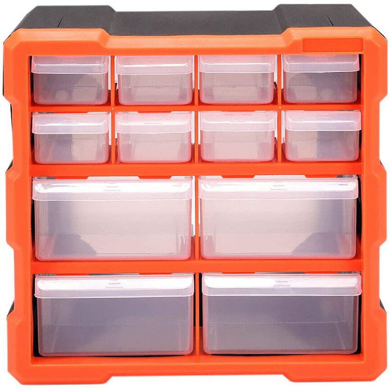Bond Hardware Organiser for Diy Tool Bits Plastic Storage Units