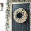 Couronne de Noël enneigée à 35 lumières DEL 24 po Heyder 