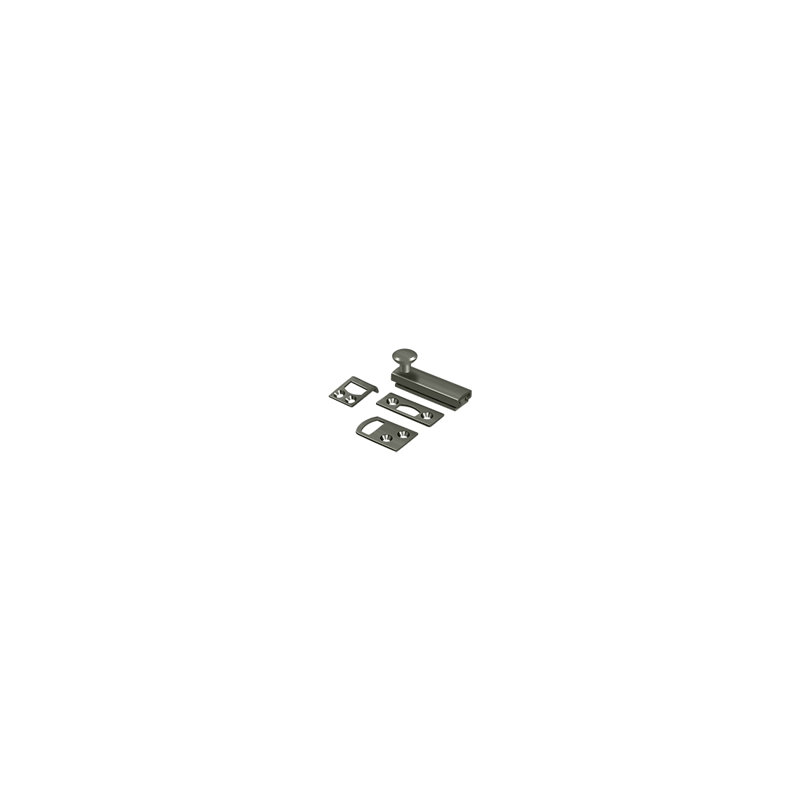 Deltana 2SBCS26 2" Surface Bolt, Concealed Screw, HD in Polished Chrome, Polished Chrome