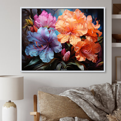 " Burst Of Tropical Color Hibiscus II "