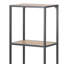 Kevern 108cm H x 37cm W Steel Standard Bookcase