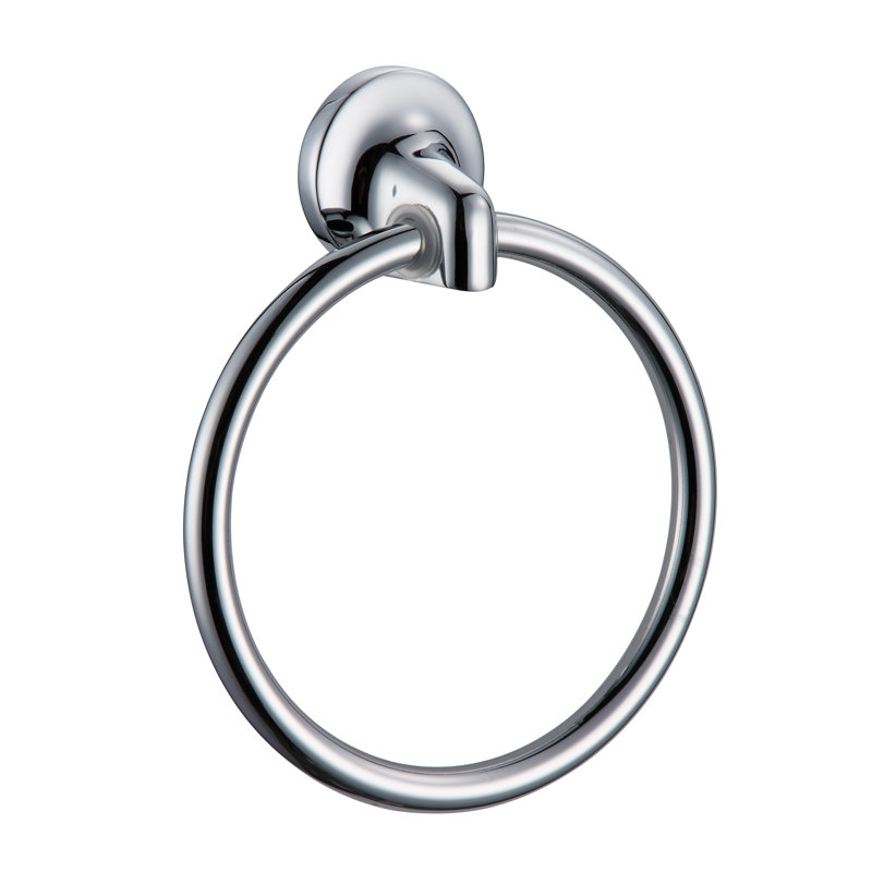 Anneau à serviettes Design House Alta Bay, Chrome poli