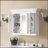 35" Bathroom Medicine Cabinet With Mirror, 5 Closed & Adjustable Shelves, Bathroom Wall Mounted Storage Cabinet With Glass Doors