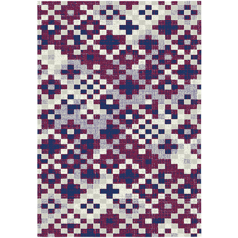 Rubie Geometric 120cm X 170cm Area Rug