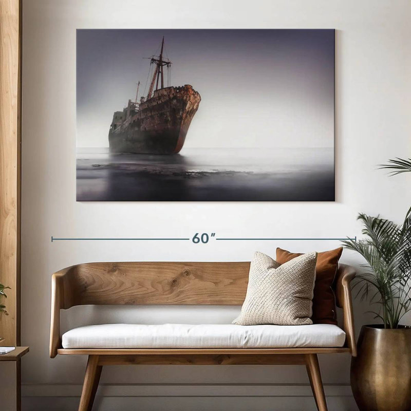 Mehar Shipwreck, 34" H x 51" W