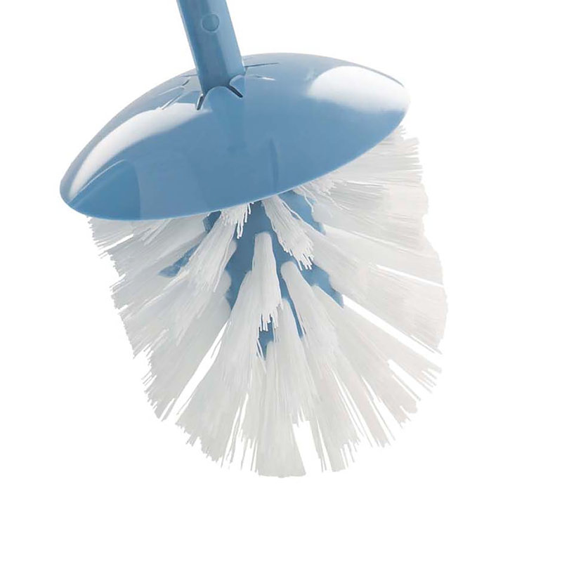 Bath Bliss Plastic Toilet Brush And Holder