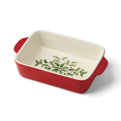 Holiday Rectangular Baking Dish, Small