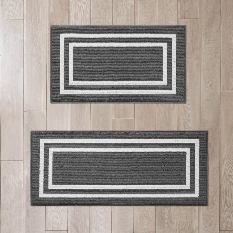 Jean Pierre Double Border All Loop Tufted Rugs
