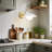 Dome Wall Sconce with Milk Glass Globe