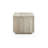 Sharelle Faux Travertine Square End Table