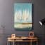 «A Day to Sail I», reproduction d'art encadrée Cavas-108825346