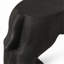 Banc pour chien Mgo, banc d'extérieur, noir mat + noir, aucun assemblage requis