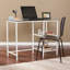 Bureau d'étudiant en métal / verre
