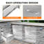 Outdoor Kitchen Drawer, 3-Layer Stainless Steel 18" W X 23" H X 23" D Outdoor Kitchen Access Drawer