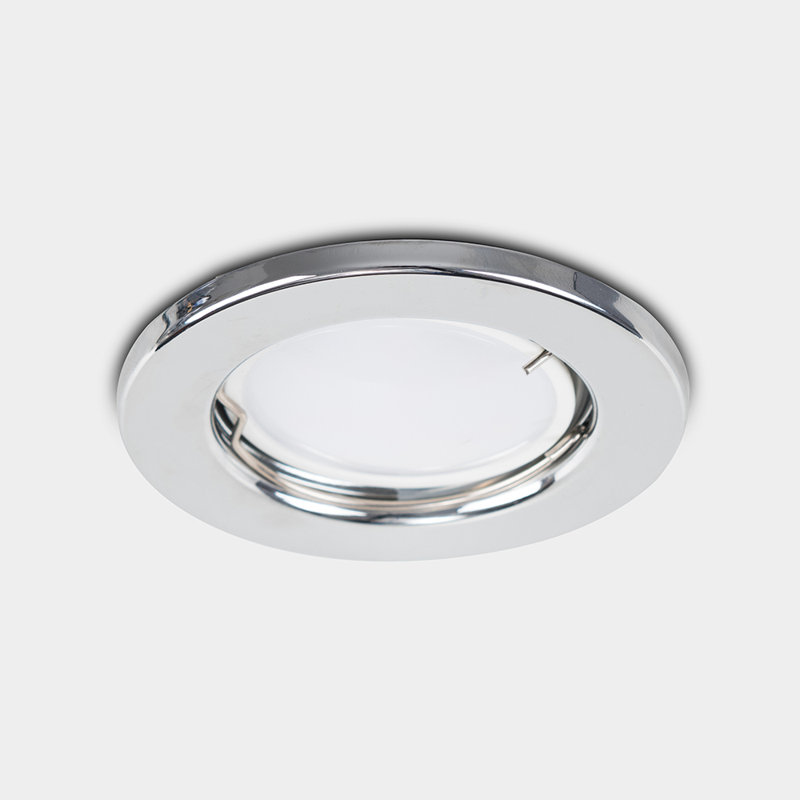 Fire Rated 3.15" Recessed Lighting Kit, Chrome