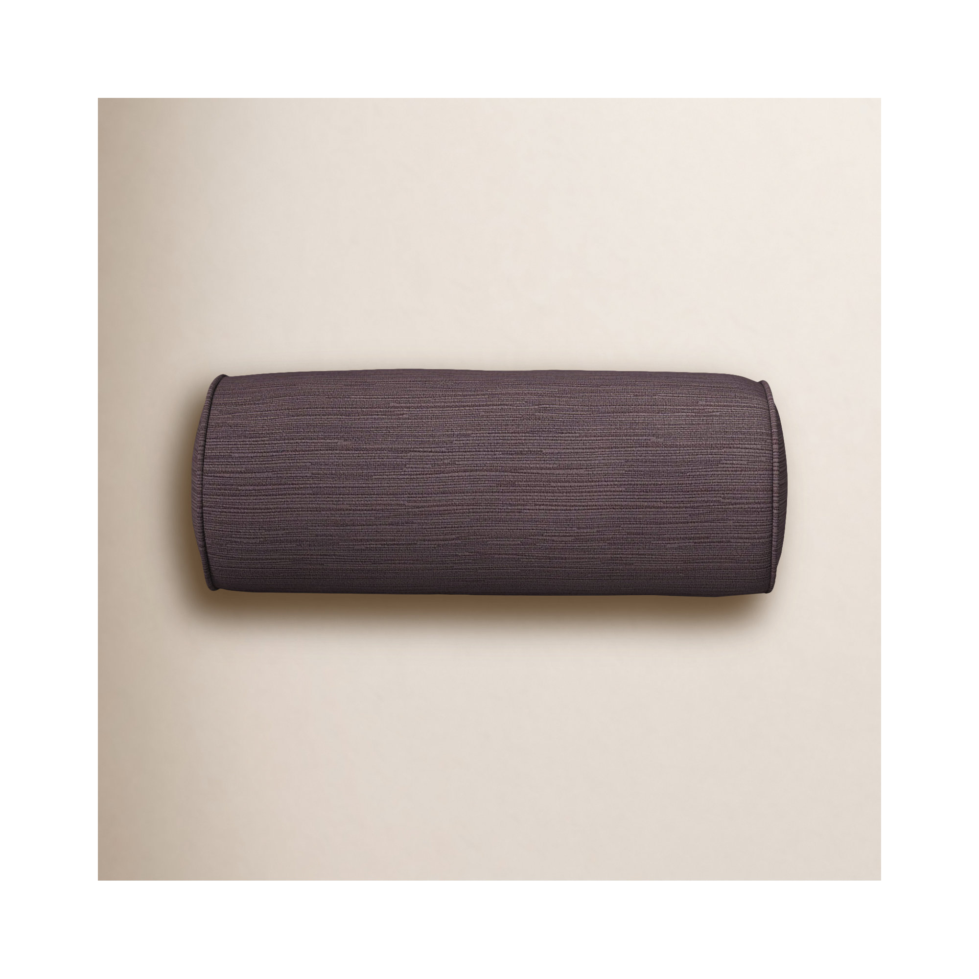 Velvet Throw Pillow, Purple, 6" x 16"