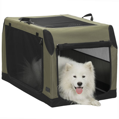 Erlingur Collapsible Soft-Sided Crate with 2 Doors