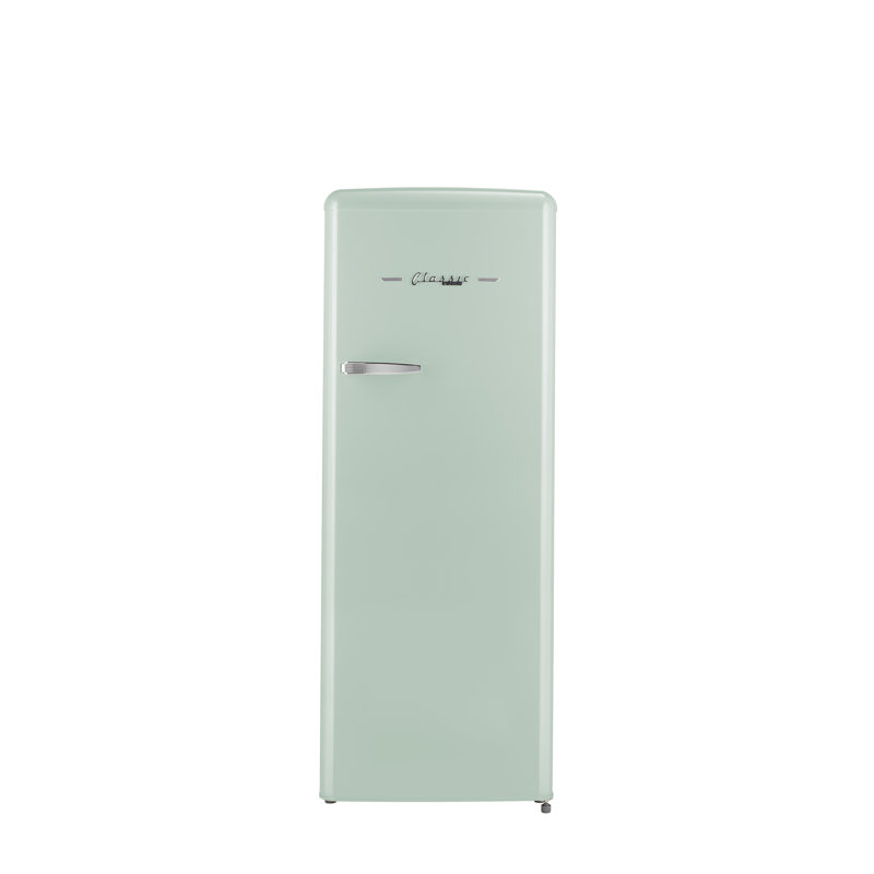 Réfrigérateur à porte simple avec congélateur Energy Star 21,6 po Classic, Vert menthe estival