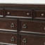 Commode 7 tiroirs en acajou
