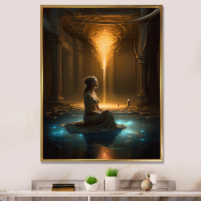 "Meditation Divine Invocation", reproduction sur toile