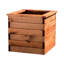 Scandinavian Redwood Handmade Wood Planter Box-1642342451