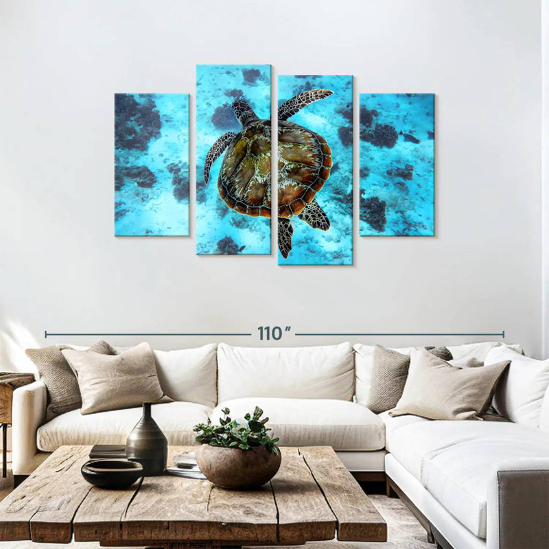Turtle Habitat, 48" H x 75" W