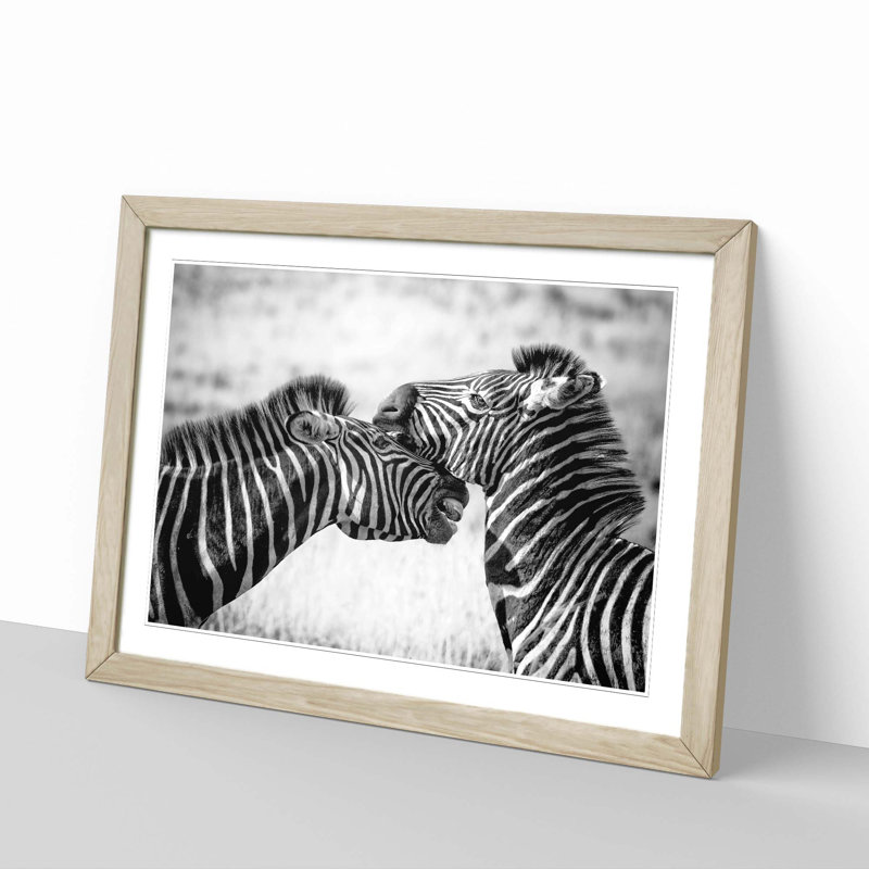 Single Picture Frame Print, Oak