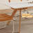 Rectangular rock plate dining table sets-106687011