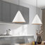 Luminaire suspendu conique à 1 lumière Oaklee-1122750988-1207940570