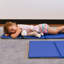 Tapis de repos pliable ECR4Kids Everyday, 4 sections, bleu / gris, paquet de 5-21641978