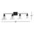 Catalina 4-Light Dimmable Vanity Light in Black-593976387