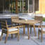 Algarve Outdoor Round Teak Dining Table-1734170460