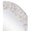Uma Mother Of Pearl Round Mirror