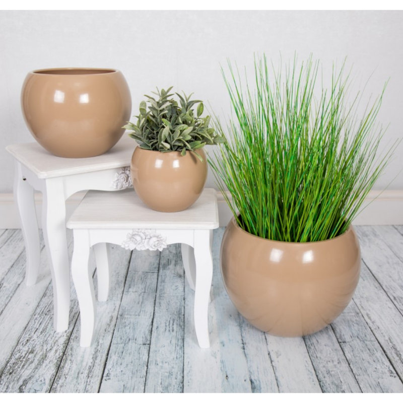 Elraine Handmade Ceramic Pot Planter, 25cm H x 30cm W x 30cm D