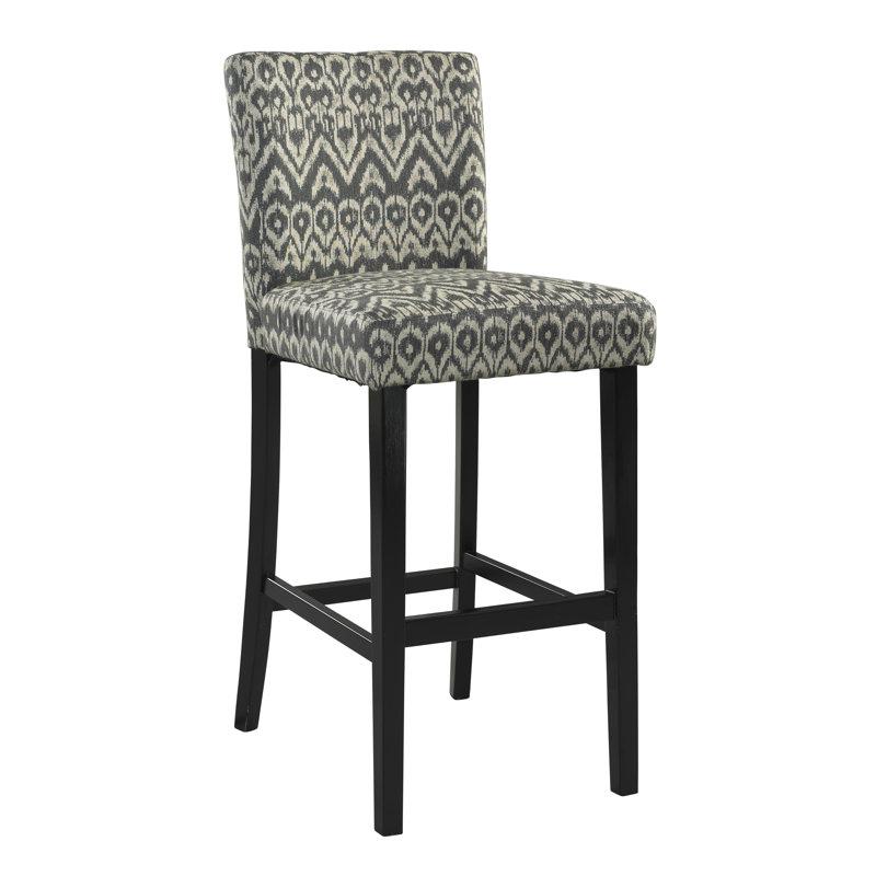 Barahona Upholstered Counter Stool, Driftwood, Bar Stool (30” Seat Height)