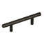 Poignée barre 3 pouces (76 mm) centre à centre noir bronze - paquet de 10-902431351-838282632