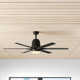 Kiska 60'' 6 Blade Ceiling Fan with LED Light Kit
