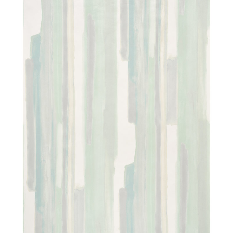 Papier peint aquarelle Schumacher x Miles Redd, Céladon