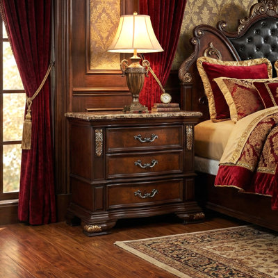 Allerdale 3-Drawer Nightstand