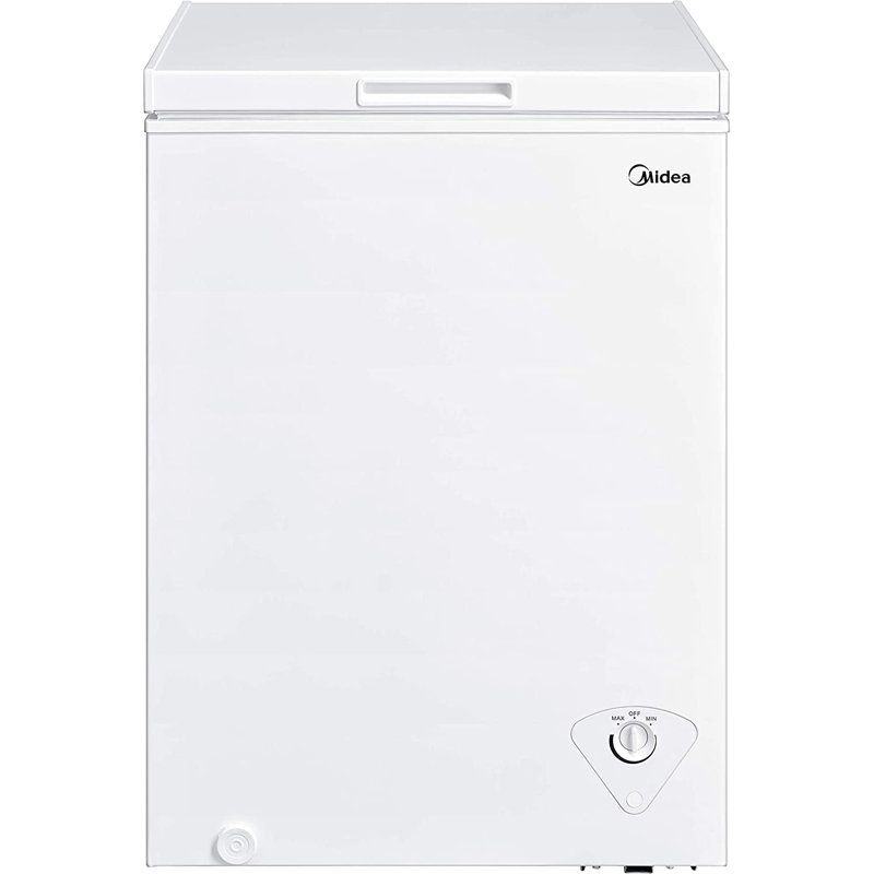 Congélateur coffre à une porte Midea MRC04M3AWW, 3,5 pieds cubes, blanc