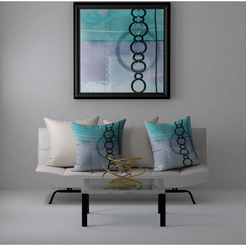  Housse de coussin carré et insert, 18" x 18"