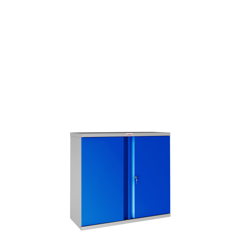 91.5cm Wide File Cabinet, Blue