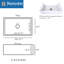 Cape 30.25'' L Single Basin Kitchen Sink