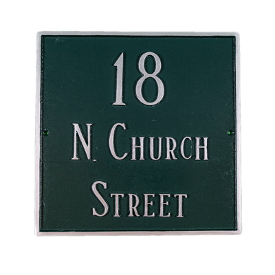 Classic Square Wall Plaque